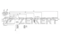 Датчик ABS ZEKKERT SE-6059