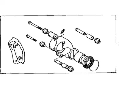 Тормозной суппорт 47730-16040 TOYOTA / LEXUS
