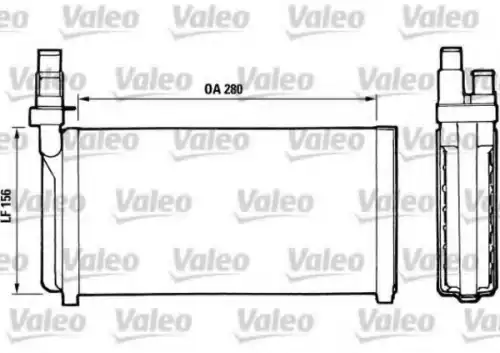 Радиатор печки VALEO 811066