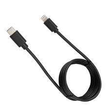 18-1827 Кабель Type-C - Lightning 3A/1m/PVC/black/REXANT