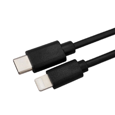 18-1827 Кабель Type-C - Lightning 3A/1m/PVC/black/REXANT