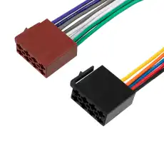 06-0127-C Разъем для автомагнитолы 'Евро' ISO, 2 гнезда, (1шт.) ,REXANT