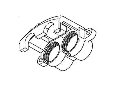 Тормозные колодки дисковые GM 18029754