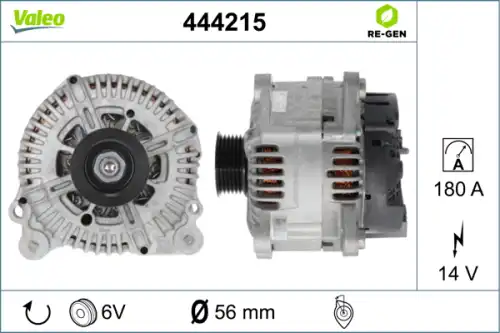 Генератор VALEO 444215