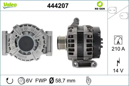 Генератор VALEO 444207