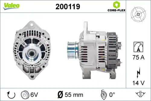 Генератор VALEO 200119