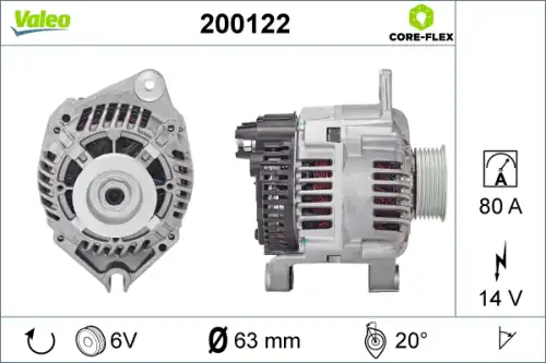 Генератор VALEO 200122