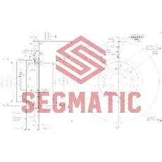 Тормозной диск SEGMATIC SBD30093011