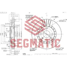 Тормозной диск SEGMATIC SBD30093046