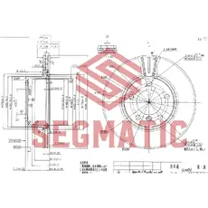 Тормозной диск SEGMATIC SBD30093048