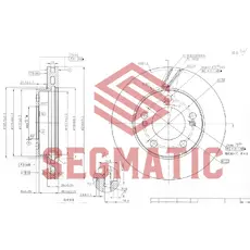 Тормозной диск SEGMATIC SBD30093098