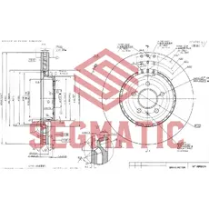 Тормозной диск SEGMATIC SBD30093117