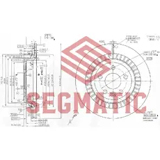 Тормозной диск SEGMATIC SBD30093153