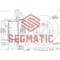Тормозной диск SEGMATIC SBD30093166