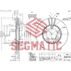 Тормозной диск SEGMATIC SBD30093192