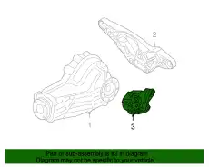 Подушка крепления КПП VAG 8E0 599 125 N