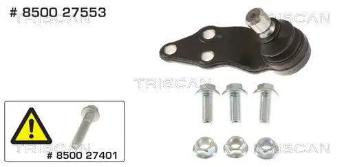 Шаровая опора TRISCAN 8500 27553