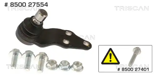 Шаровая опора TRISCAN 8500 27554