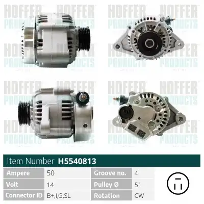 Генератор HOFFER H5540813