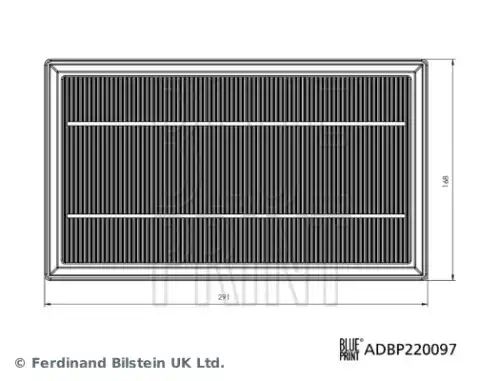 Фильтр воздушный BLUE PRINT ADBP220097