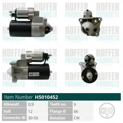 Стартер HOFFER H5010452