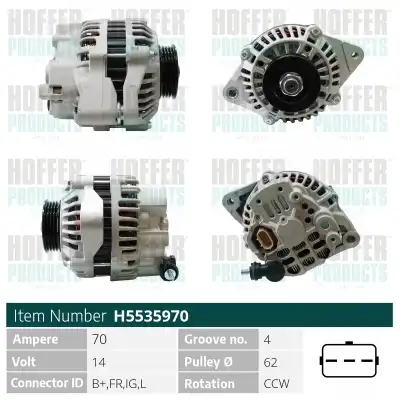 Генератор HOFFER H5535970