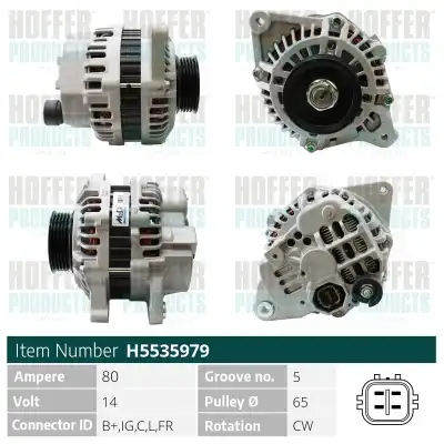 Генератор HOFFER H5535979