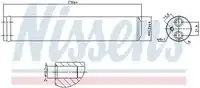 Осушитель кондиционера NISSENS 95801