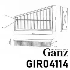 Фильтр воздушный GANZ GIR04114