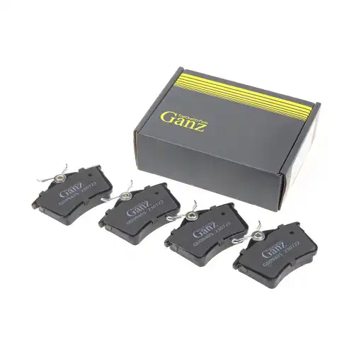 Тормозные колодки дисковые GANZ GIJ09405