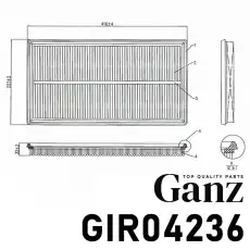 Фильтр воздушный GANZ GIR04236