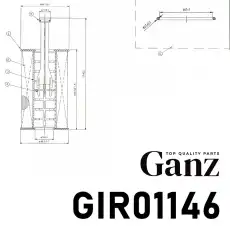 Фильтр масляный GANZ GIR01146