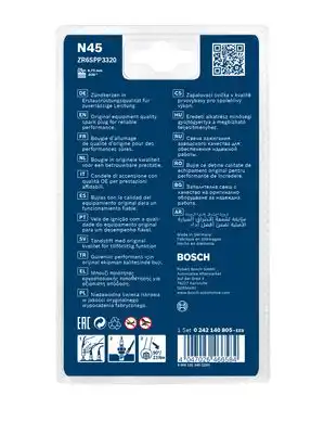 Свеча зажигания BOSCH 0 242 140 805