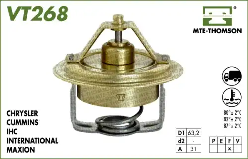 Термостат системы охлаждения MTE-THOMSON 268.90