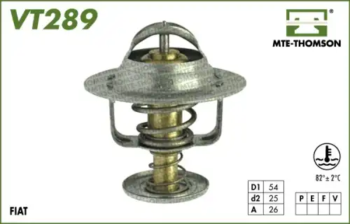 Термостат системы охлаждения MTE-THOMSON 289.74