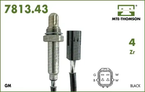 Лямбда-зонд ! \MAZDA 7813.43.035 MTE-THOMSON