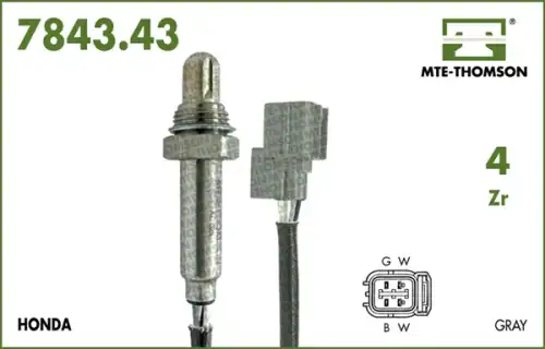 Лямбда-зонд ! \HONDA, STANDARD 7843.43.090 MTE-THOMSON