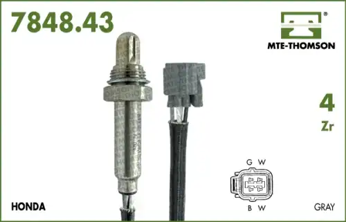 Лямбда-зонд ! \HONDA 7848.43.040 MTE-THOMSON