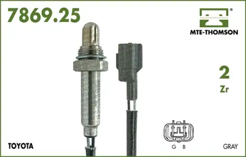 Лямбда-зонд ! \TOYOTA 7869.25.030 MTE-THOMSON