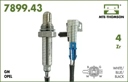 Лямбда-зонд ! \GM, STANDARD 7899.43.030 MTE-THOMSON