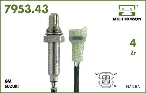 Лямбда-зонд ! \GM, SUZUKI 7953.43.057 MTE-THOMSON
