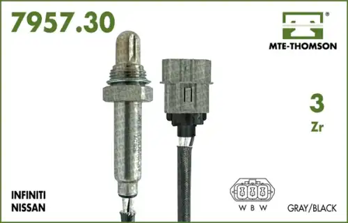 Лямбда-зонд ! \NISSAN 7957.30.070 MTE-THOMSON