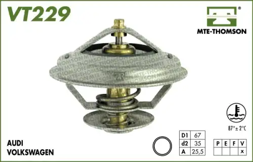Термостат системы охлаждения MTE-THOMSON VT229.79