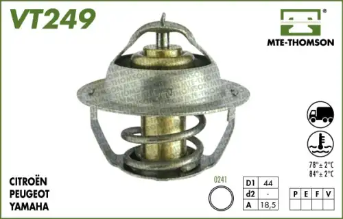 Термостат системы охлаждения MTE-THOMSON VT249.71