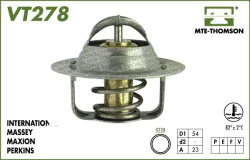 Термостат системы охлаждения MTE-THOMSON VT278.82