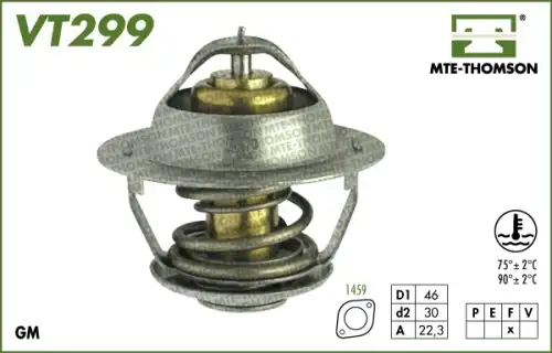 Термостат системы охлаждения MTE-THOMSON VT299.90