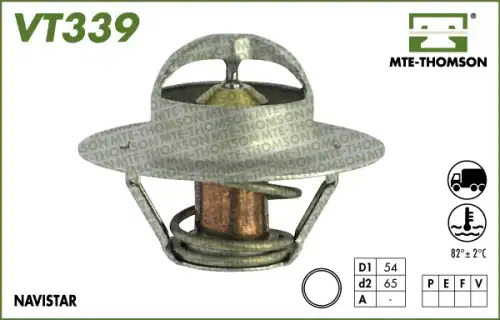 Термостат системы охлаждения MTE-THOMSON VT339.82