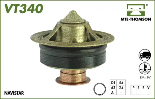 Термостат системы охлаждения MTE-THOMSON VT340.82