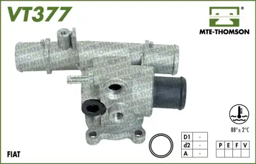 Термостат системы охлаждения MTE-THOMSON VT377.88