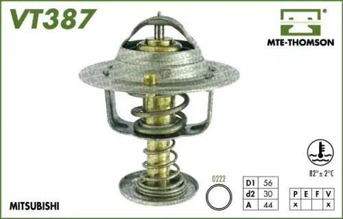 Термостат системы охлаждения MTE-THOMSON VT387.88